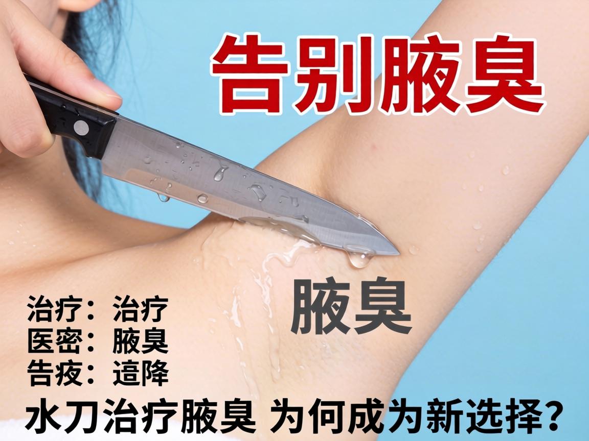 水刀治疗腋臭，告别腋臭，水刀治疗腋臭为何成为新选择？