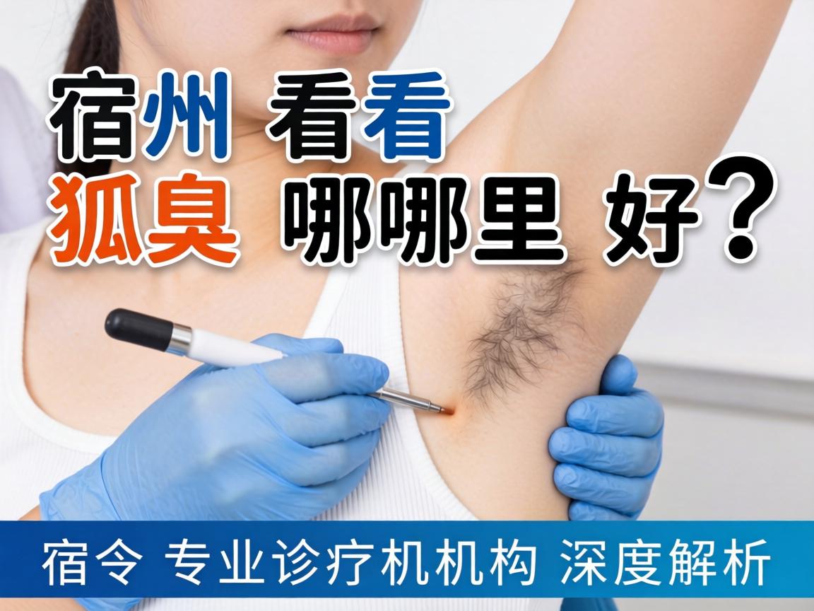 宿州看狐臭哪里好？宿州专业诊疗机构深度解析