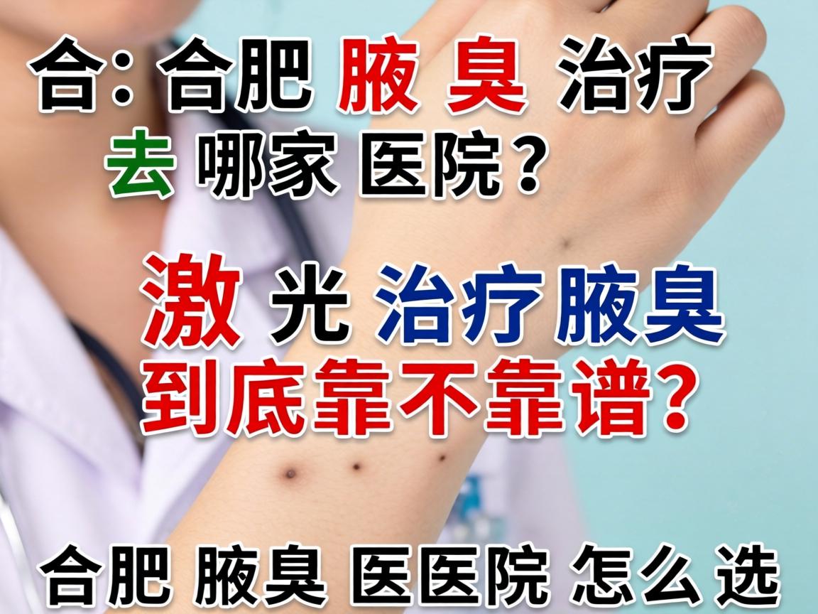 合肥腋臭治疗去哪家医院?激光治疗腋臭到底靠不靠谱?合肥腋臭医院怎么选? 合肥腋臭治疗去哪家医院?激光治疗腋臭到底靠不靠谱?合肥腋臭医院怎么选?