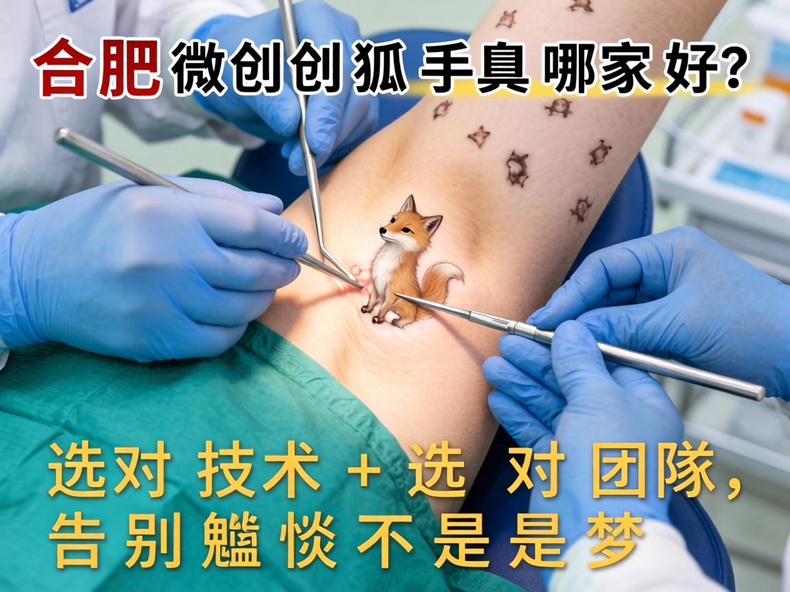 合肥微创狐臭手术哪家好？选对技术+选对团队，告别尴尬不是梦