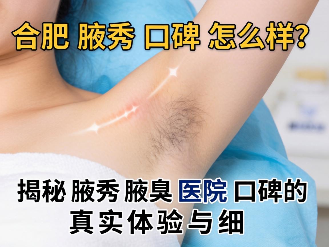 合肥腋秀口碑怎么样?揭秘腋秀腋臭医院口碑的真实体验与细节 合肥腋秀口碑怎么样?揭秘腋秀腋臭医院口碑的真实体验与细节