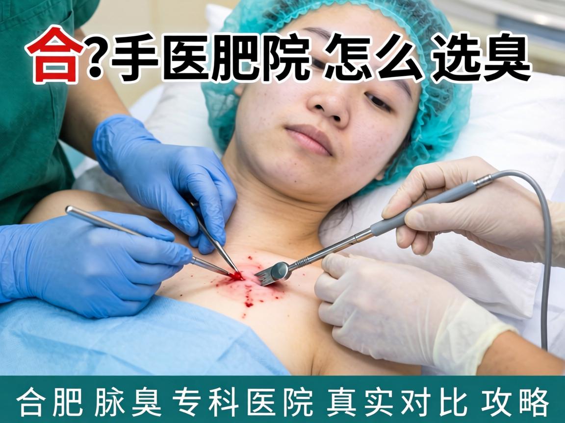 合肥腋臭手术医院怎么选？合肥腋臭专科医院真实对比攻略