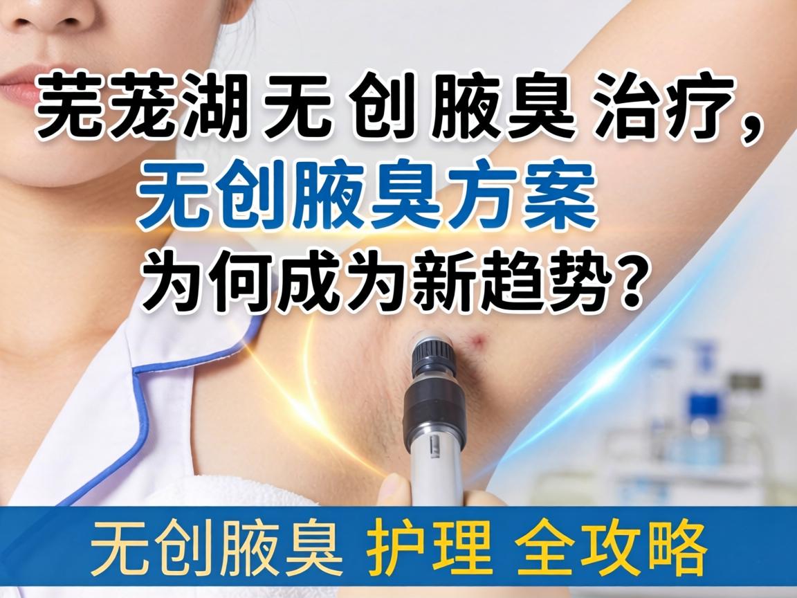 芜湖无创腋臭治疗，无创腋臭方案为何成为新趋势？无创腋臭护理全攻略