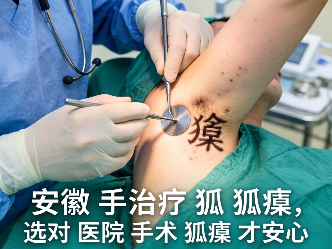 安徽手术治疗狐臭，选对医院手术狐臭才安心