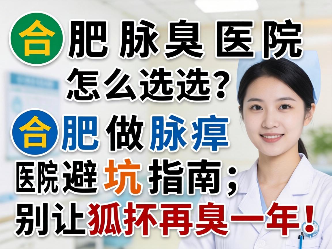 合肥腋臭医院怎么选？合肥做腋臭医院避坑指南，别让狐臭再臭一年！