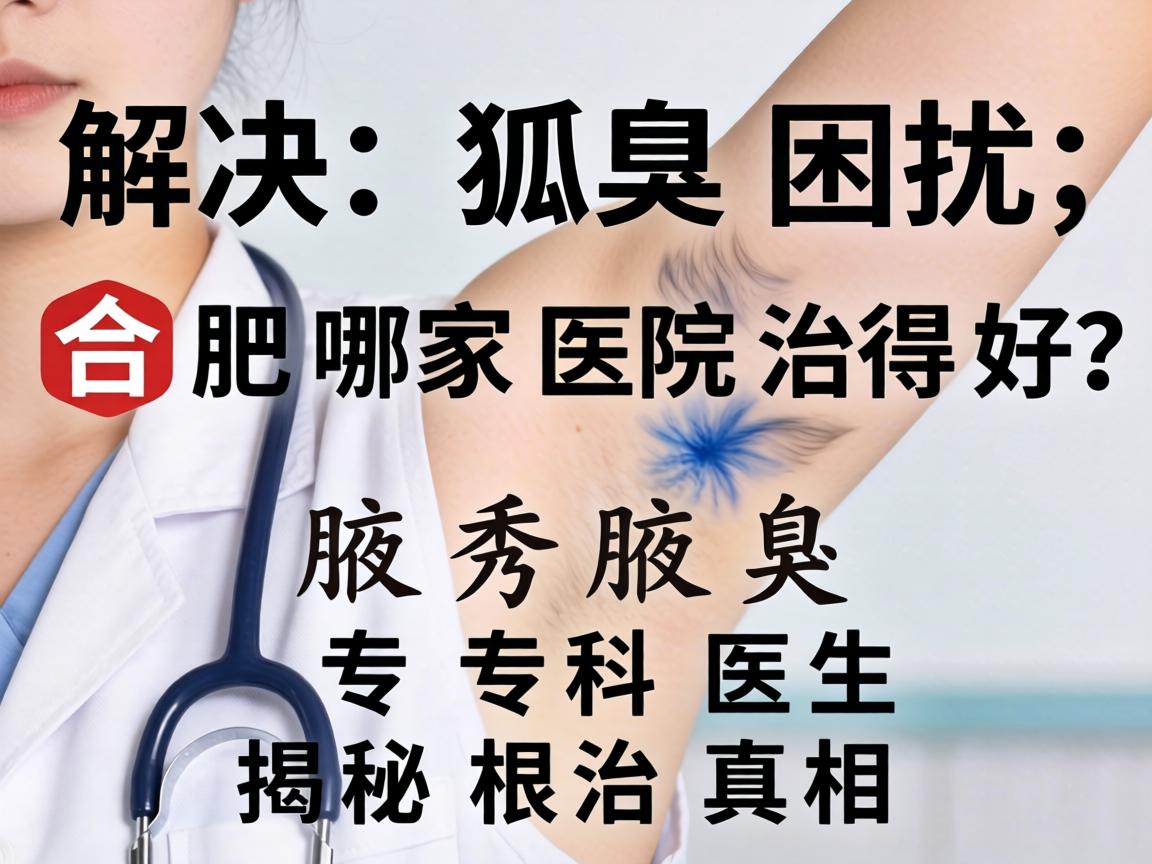 解决狐臭困扰，合肥哪家医院治得好？腋秀腋臭专科医生揭秘根治真相