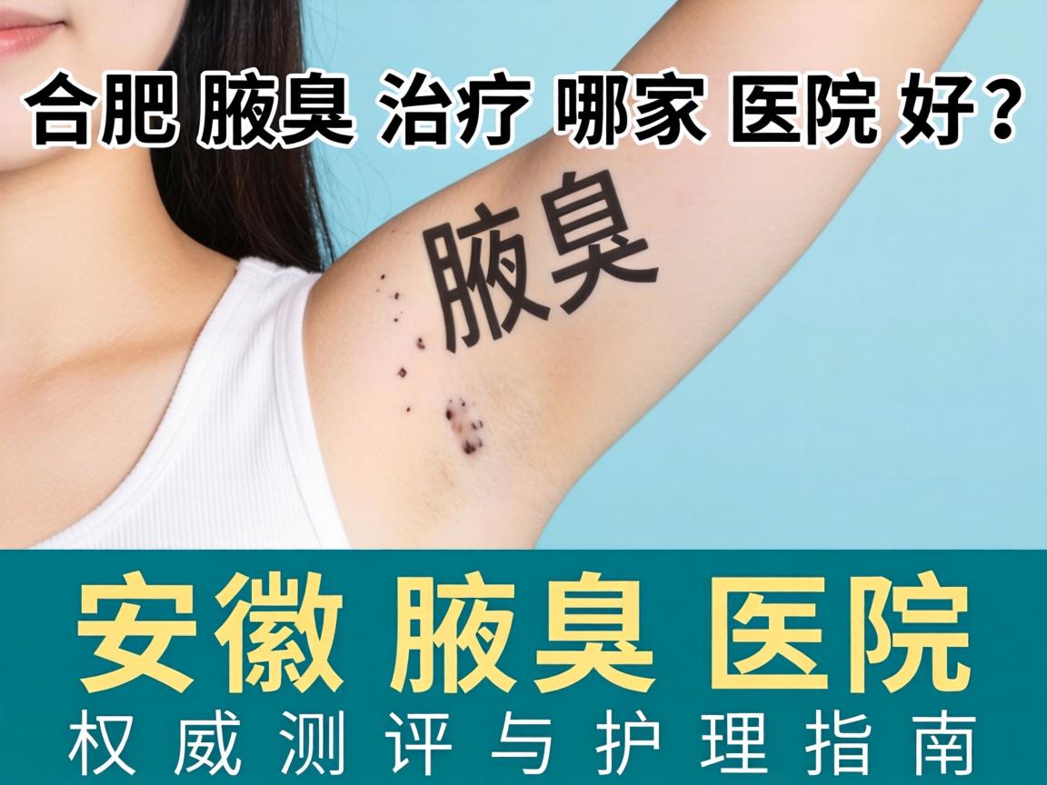 合肥腋臭治疗哪家医院好？安徽腋臭医院权威测评与护理指南