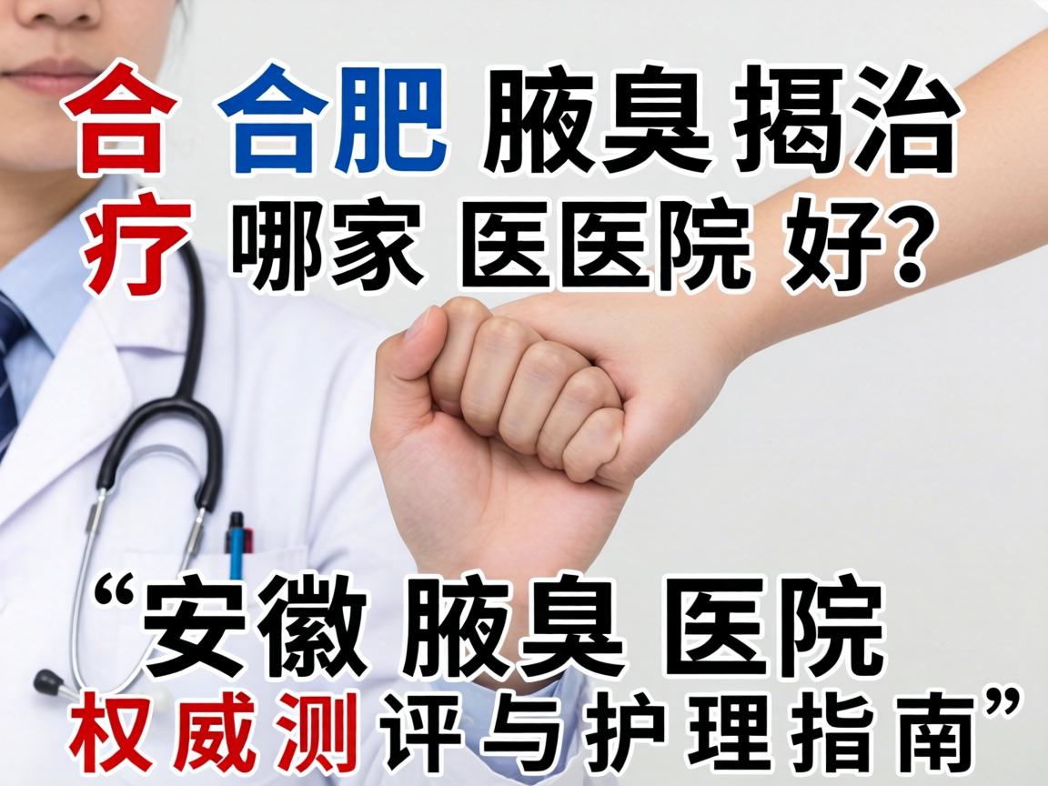 合肥腋臭治疗哪家医院好？安徽腋臭医院权威测评与护理指南