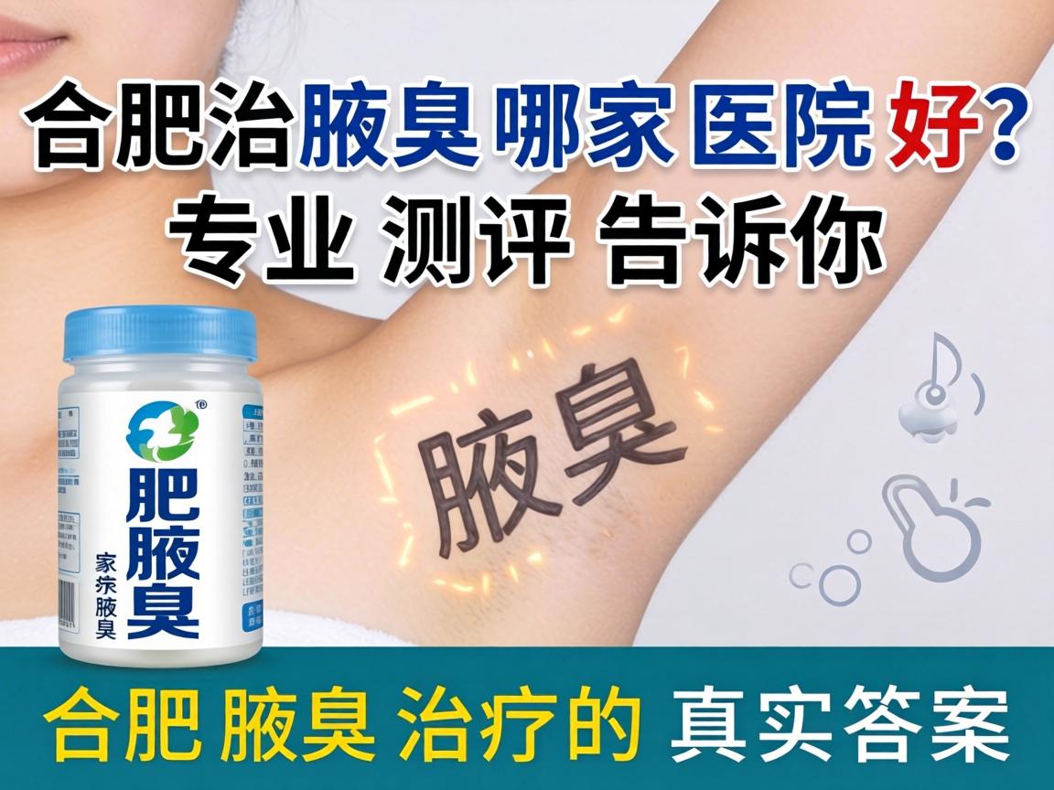 合肥治腋臭哪家医院好？专业测评告诉你合肥腋臭治疗的真实答案