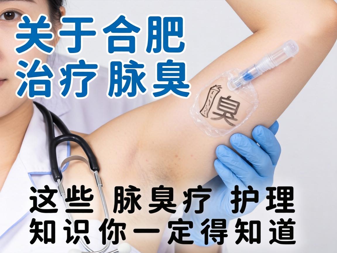 关于合肥治疗腋臭，这些腋臭护理知识你一定要知道