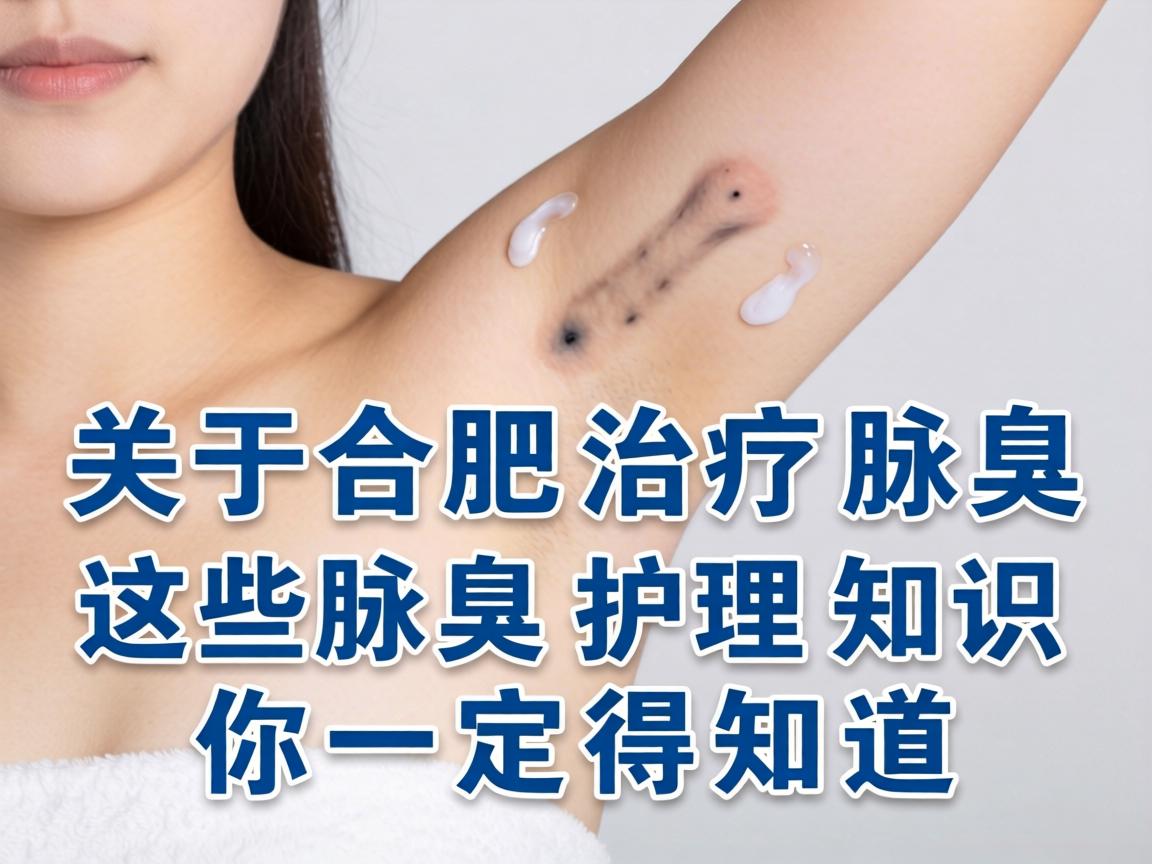 关于合肥治疗腋臭，这些腋臭护理知识你一定要知道