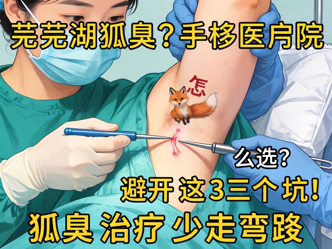 芜湖狐臭手术医院怎么选？避开这3个坑，狐臭治疗少走弯路