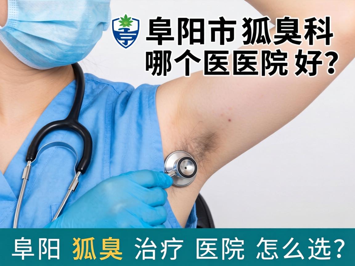 阜阳市狐臭科哪个医院好？阜阳狐臭治疗医院怎么选？