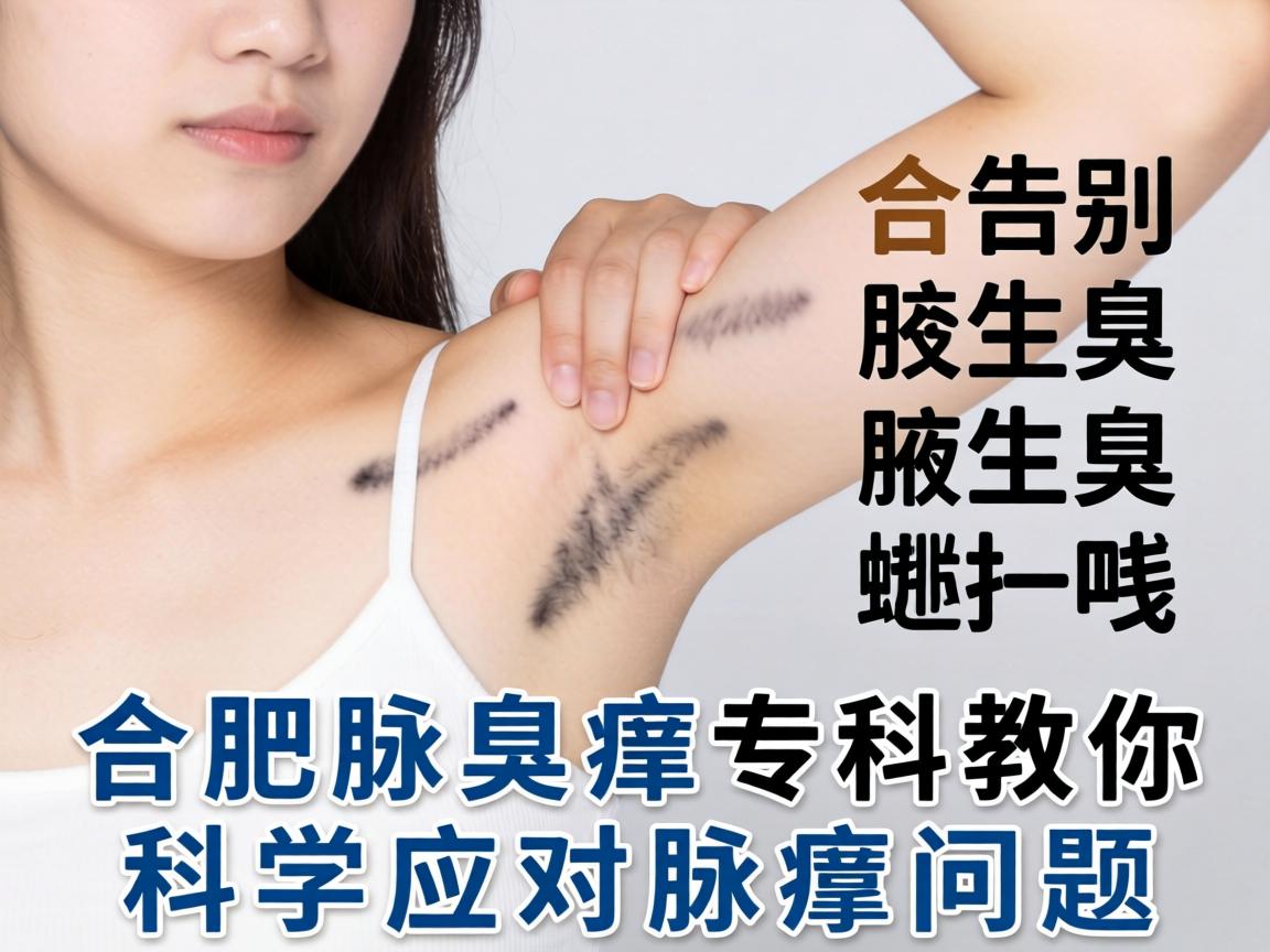 告别腋臭尴尬，合肥腋臭专科教你科学应对腋臭问题