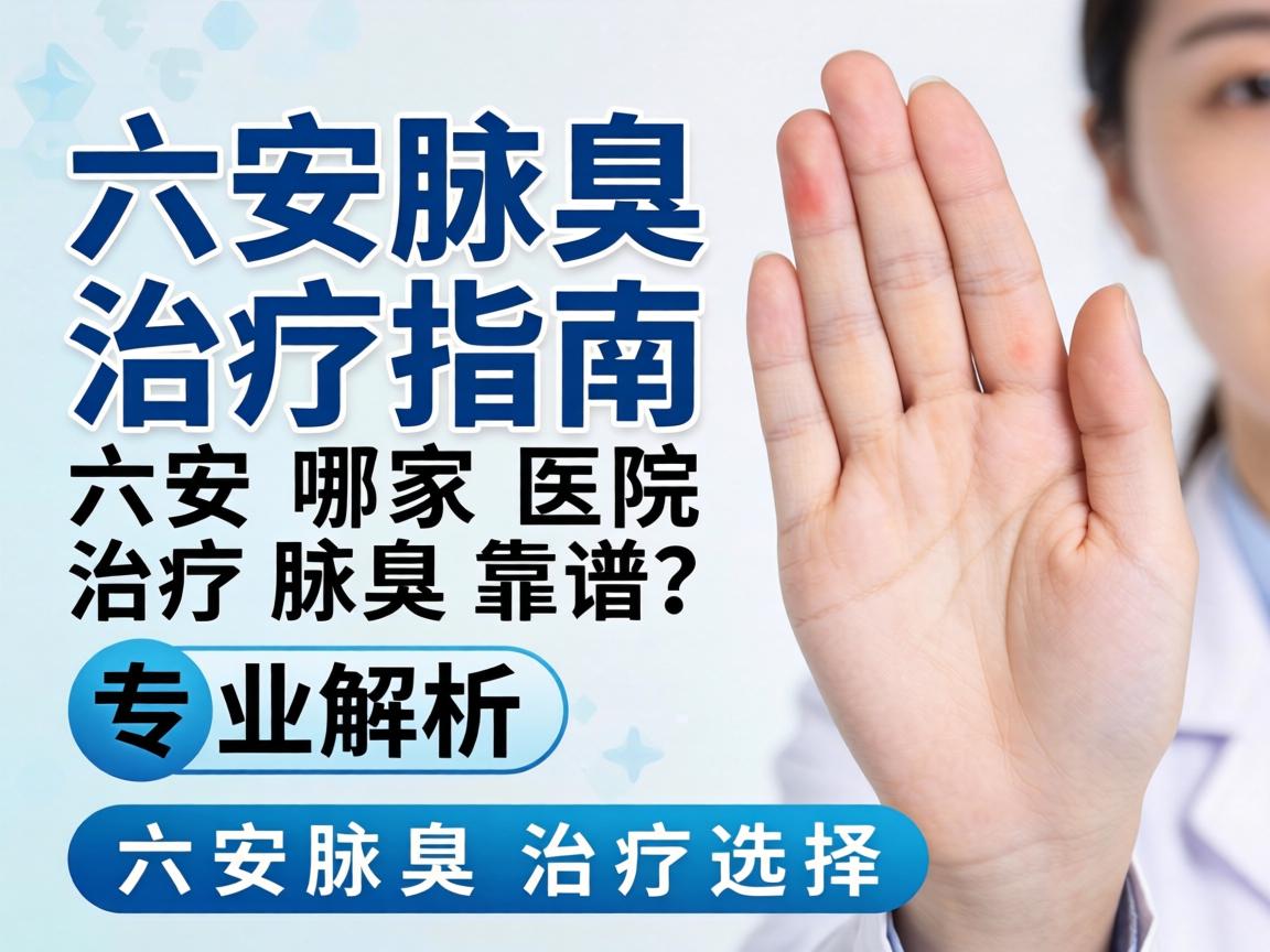 六安腋臭治疗指南，六安哪家医院治疗腋臭靠谱？专业解析六安腋臭治疗选择