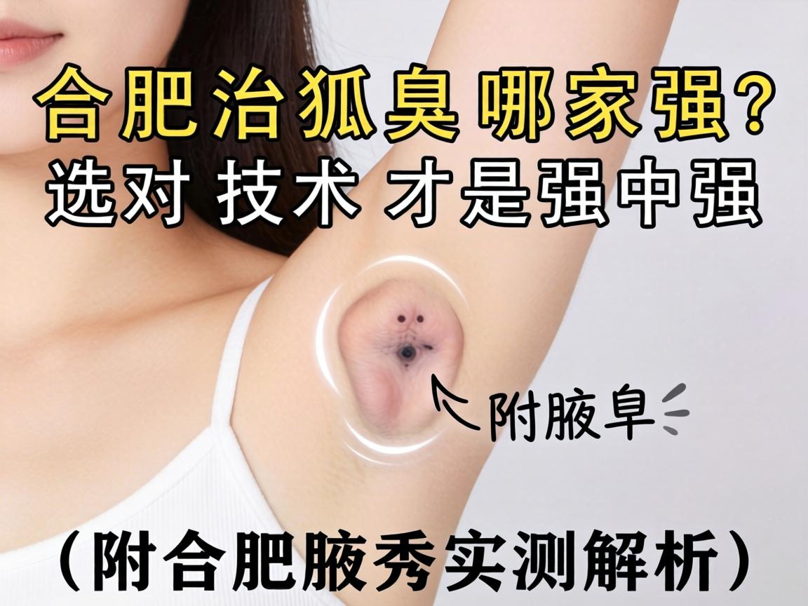 合肥治狐臭哪家强？选对技术才是强中强（附合肥腋秀实测解析）