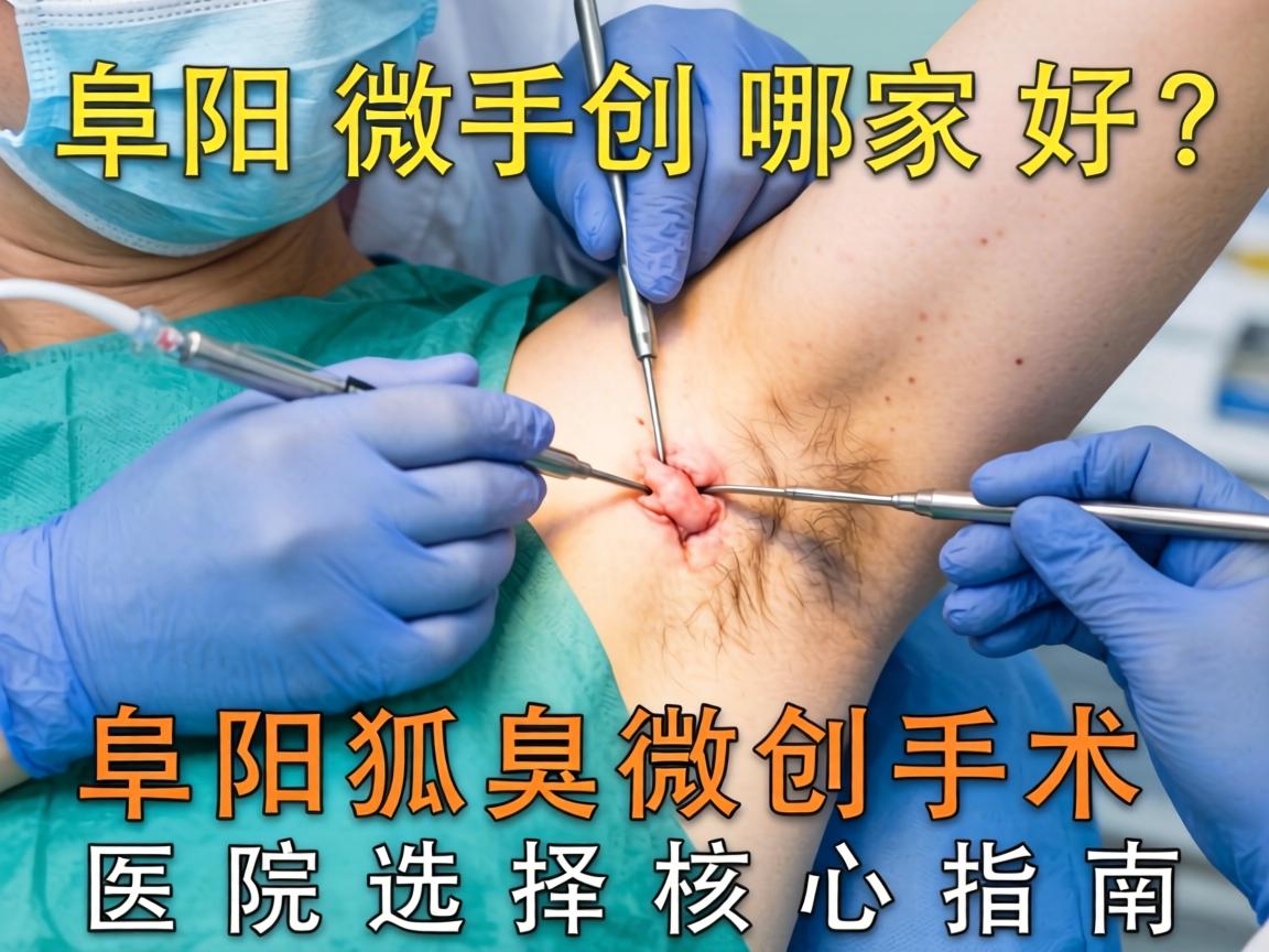 阜阳狐臭微创手术哪家好？阜阳狐臭微创手术医院选择核心指南