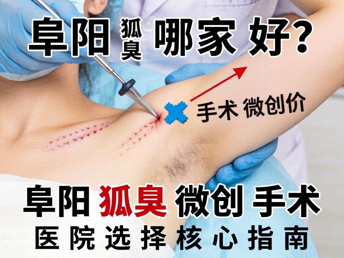 阜阳狐臭微创手术哪家好？阜阳狐臭微创手术医院选择核心指南