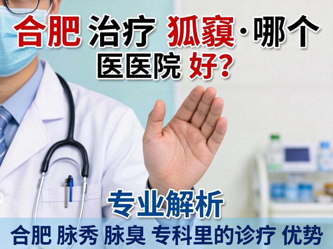 合肥治疗狐臭哪个医院好？专业解析合肥腋秀腋臭专科的诊疗优势
