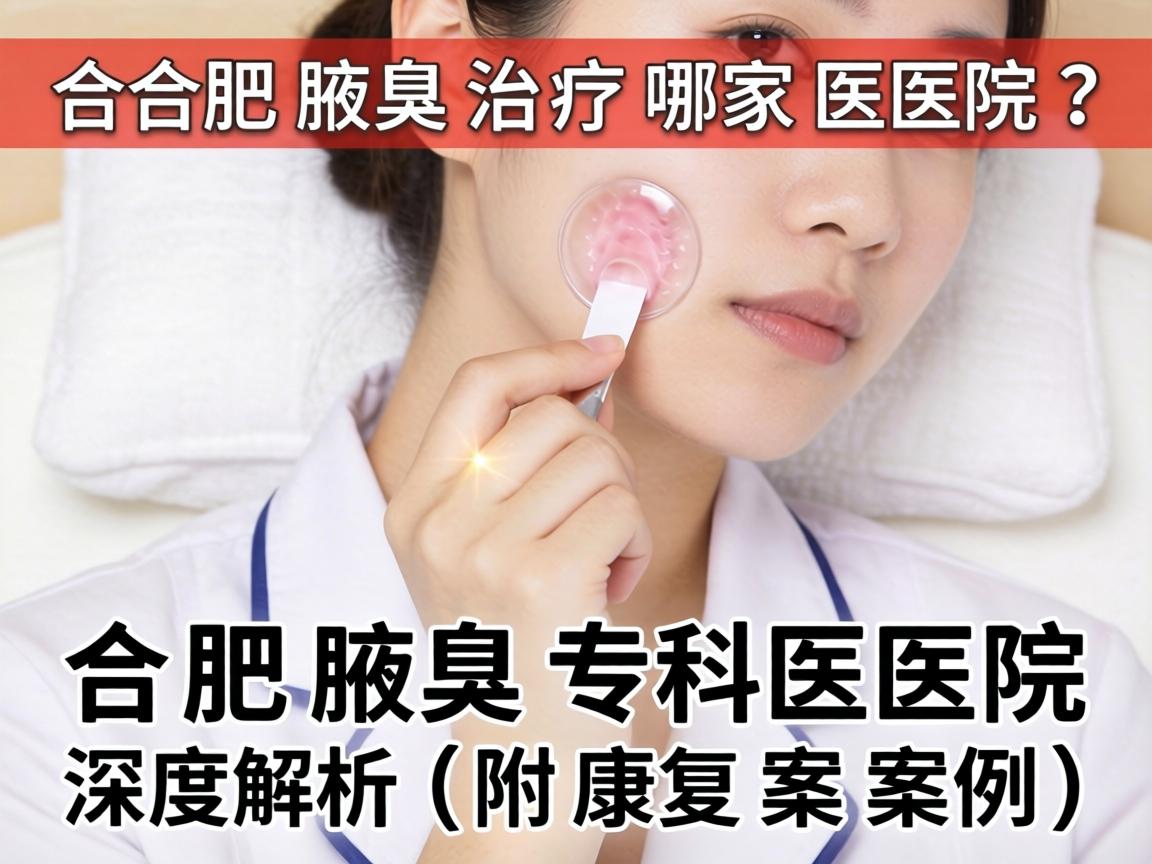 合肥腋臭治疗哪家医院？合肥腋臭专科医院深度解析（附康复案例）