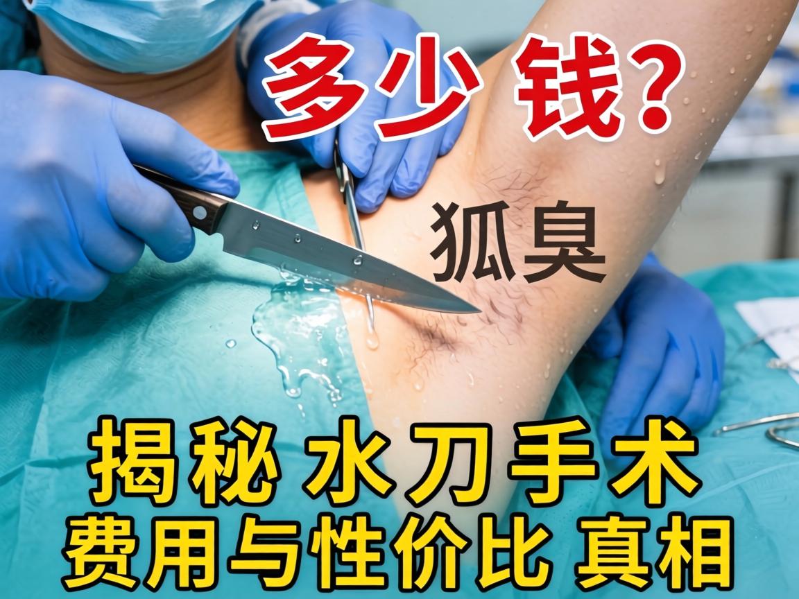 狐臭水刀手术多少钱？揭秘水刀手术费用与性价比真相