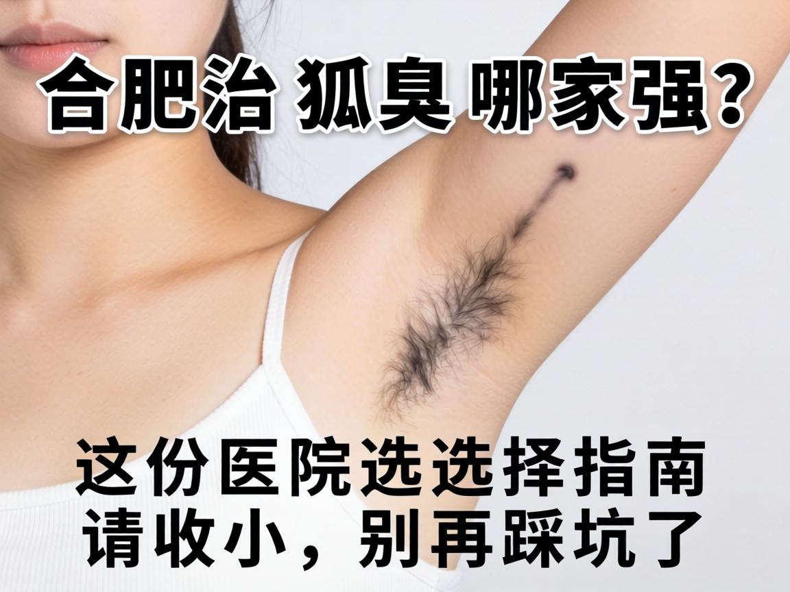 合肥治狐臭哪家强？这份医院选择指南请收好，别再踩坑了