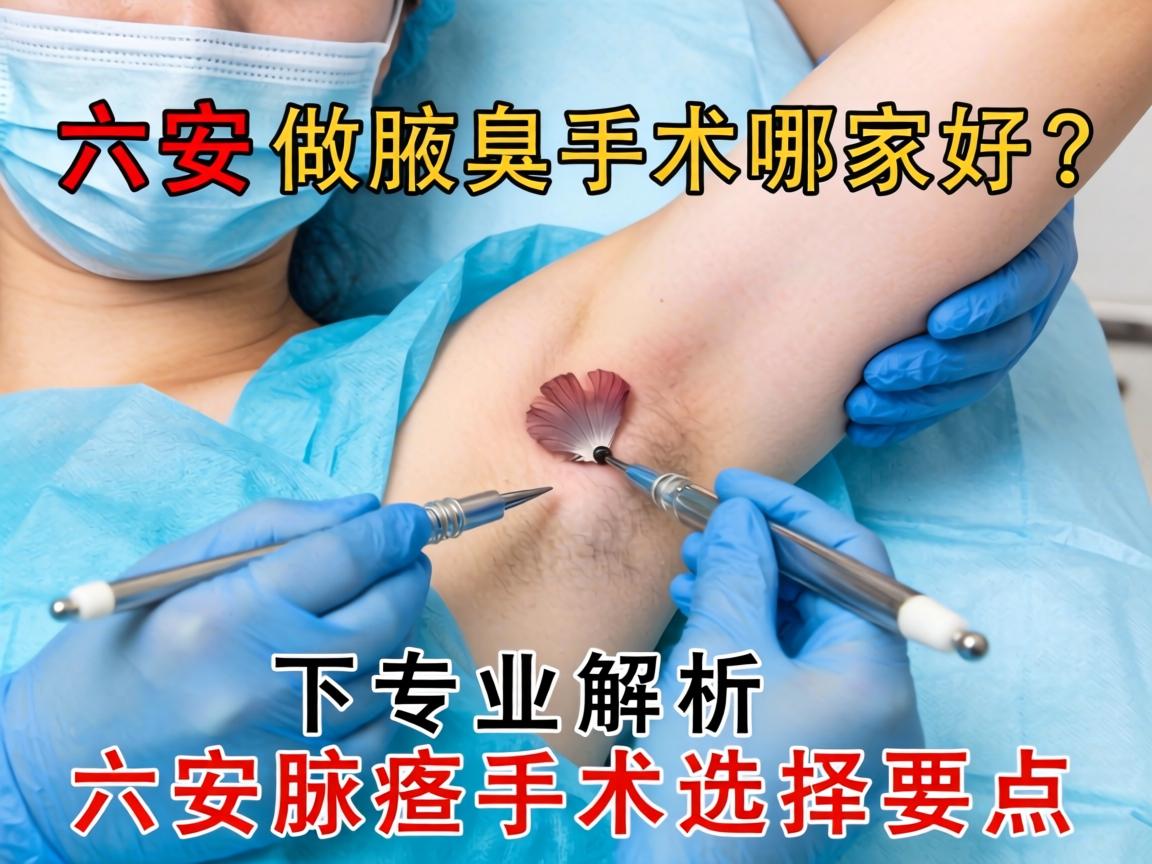六安做腋臭手术哪家好？专业解析六安腋臭手术选择要点