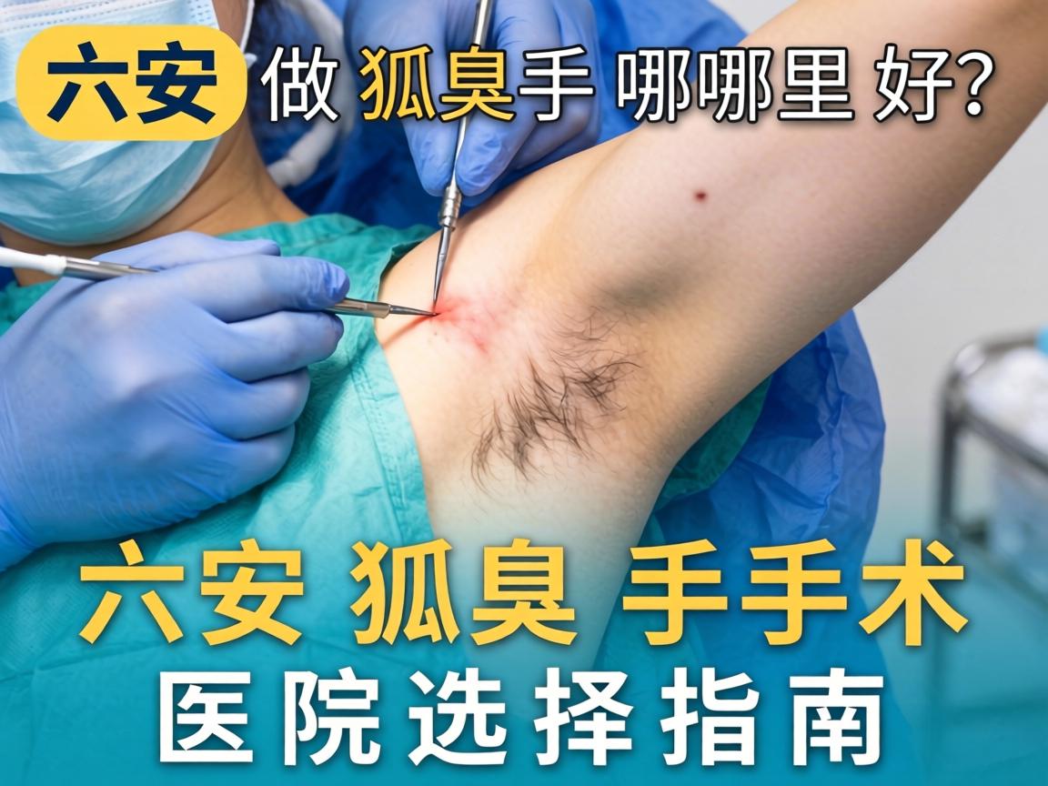 六安做狐臭手术哪里好？六安狐臭手术医院选择指南