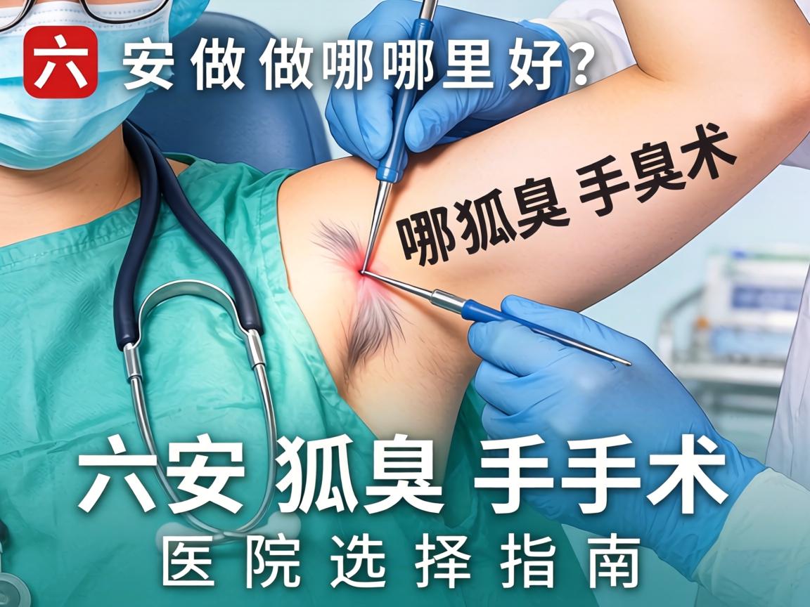 六安做狐臭手术哪里好？六安狐臭手术医院选择指南