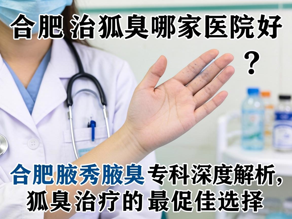 合肥治狐臭哪家医院好？合肥腋秀腋臭专科深度解析，狐臭治疗的最佳选择