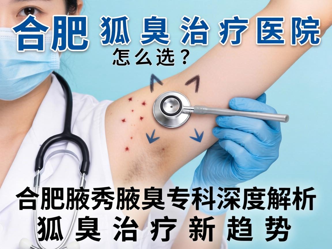 合肥狐臭治疗医院怎么选？合肥腋秀腋臭专科深度解析狐臭治疗新趋势