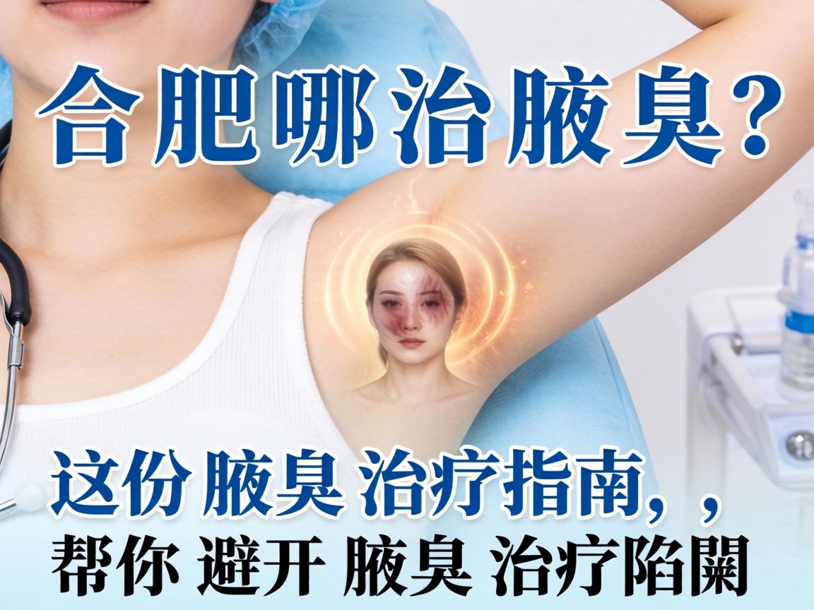 合肥哪治腋臭？这份腋臭治疗指南，帮你避开腋臭治疗陷阱