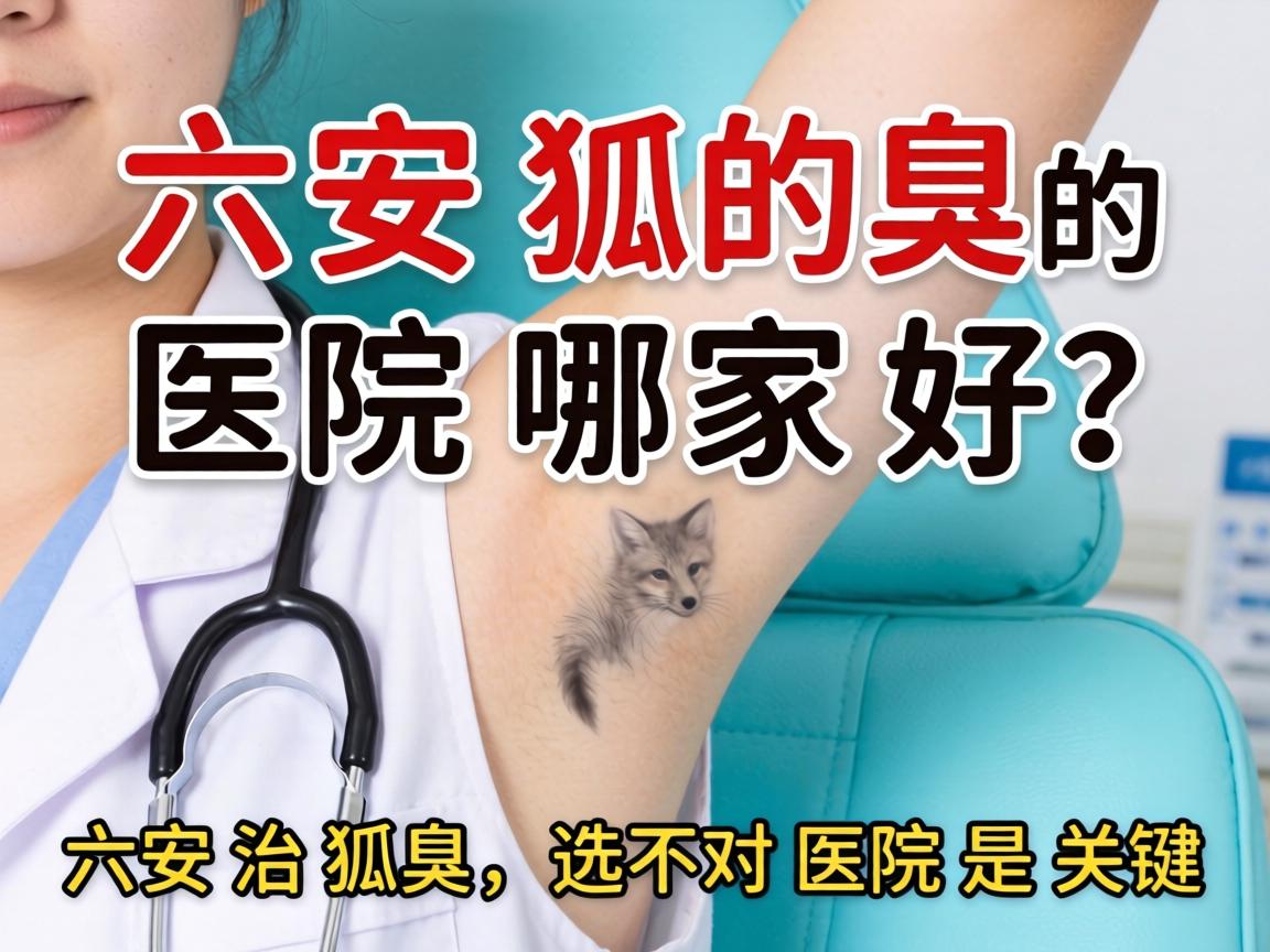 六安狐臭医院哪家好？六安治狐臭，选对医院是关键