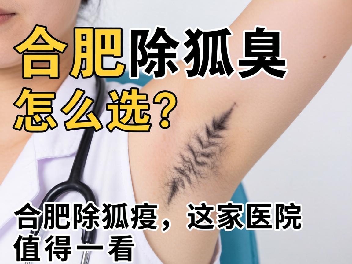 合肥除狐臭医院怎么选？合肥除狐臭，这家医院值得一看