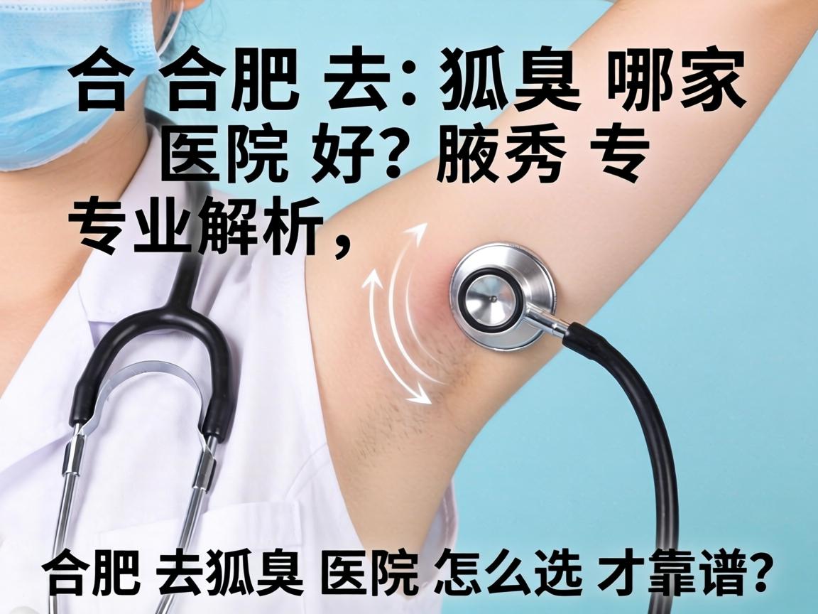 合肥去狐臭哪家医院好？腋秀专业解析，合肥去狐臭医院怎么选才靠谱？