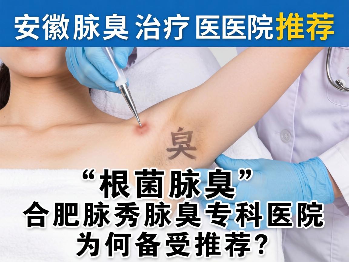 安徽腋臭治疗医院推荐，根治腋臭，合肥腋秀腋臭专科医院为何备受推荐？