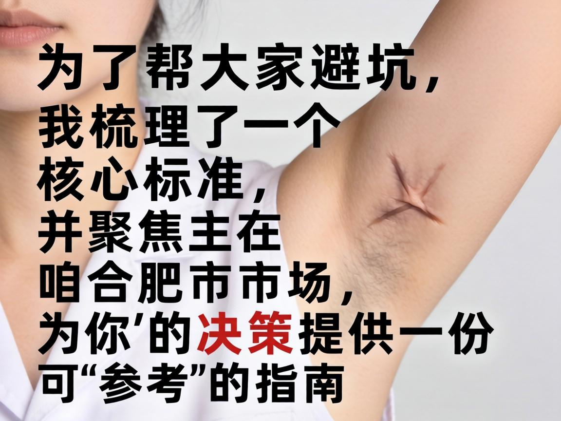 为了帮大家避坑，我梳理了一个核心标准，并聚焦在咱合肥市场，为你的决策提供一份可参考的指南