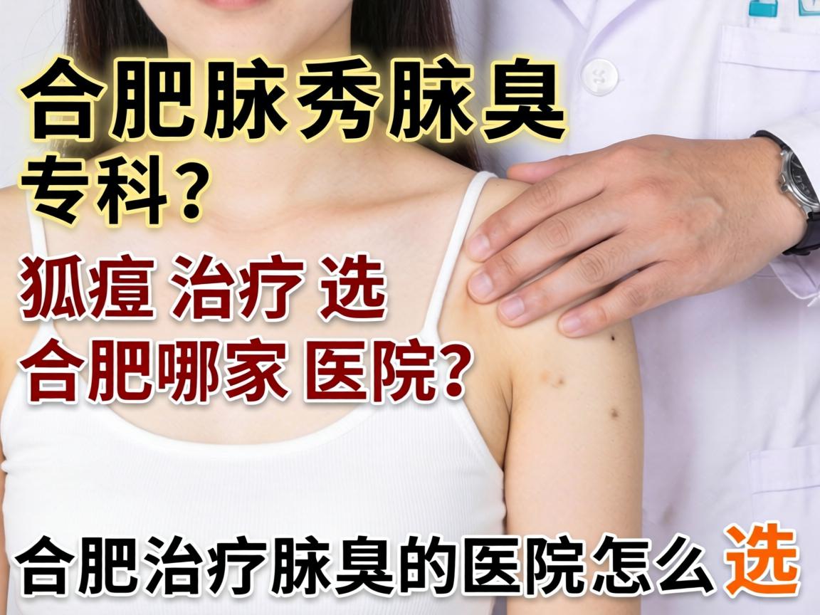 合肥腋秀腋臭专科，狐臭治疗选合肥哪家医院？合肥治疗腋臭的医院怎么选？