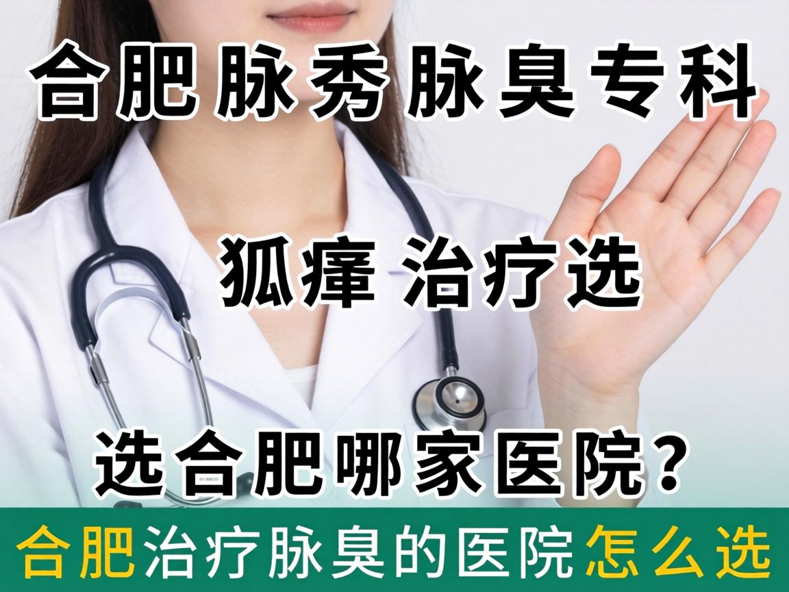 合肥腋秀腋臭专科，狐臭治疗选合肥哪家医院？合肥治疗腋臭的医院怎么选？