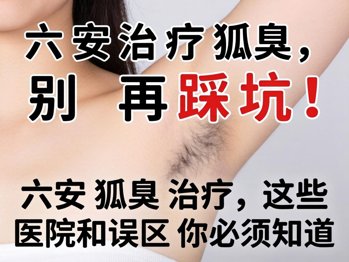 六安治疗狐臭，别再踩坑！六安狐臭治疗，这些医院和误区你必须知道