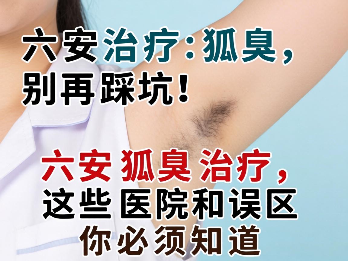 六安治疗狐臭，别再踩坑！六安狐臭治疗，这些医院和误区你必须知道