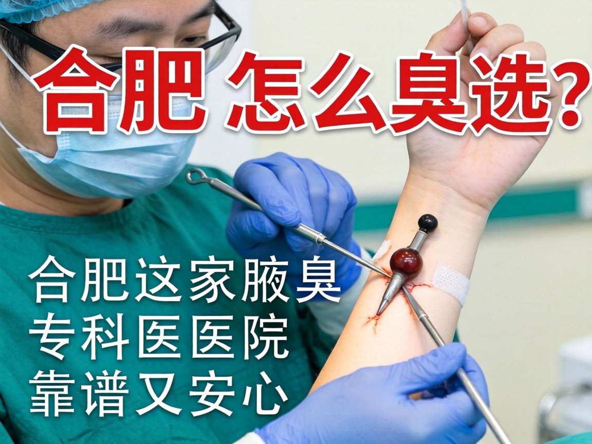 合肥腋臭手术医院怎么选？合肥这家腋臭专科医院靠谱又安心