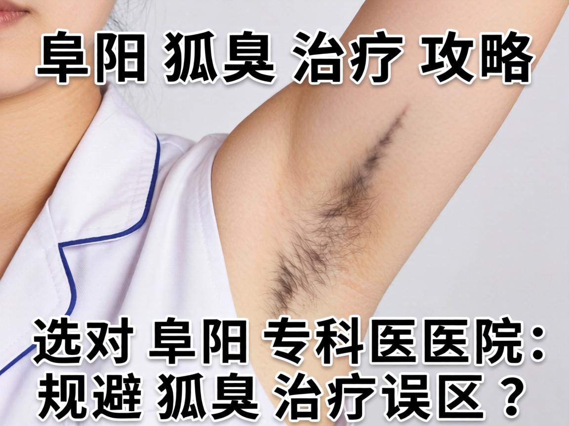 阜阳狐臭治疗攻略，如何选对阜阳专科医院，规避狐臭治疗误区？