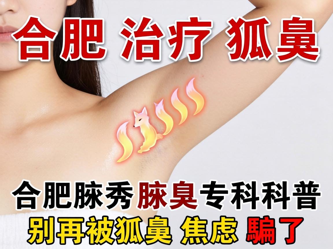 合肥治疗狐臭，合肥腋秀腋臭专科科普，别再被狐臭焦虑骗了