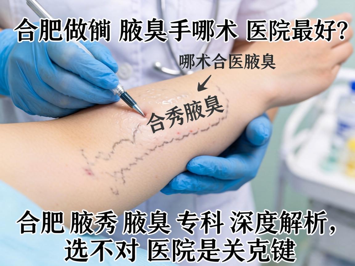 合肥做腋臭手术哪个医院最好？合肥腋秀腋臭专科深度解析，选对医院是关键