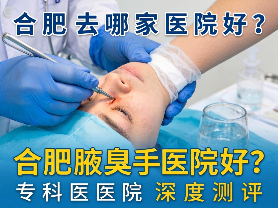 合肥腋臭手术去哪家医院好？合肥腋臭专科医院深度测评