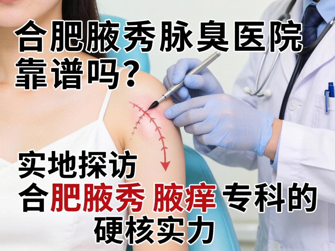 合肥腋秀腋臭医院靠谱吗？实地探访合肥腋秀腋臭专科的硬核实力