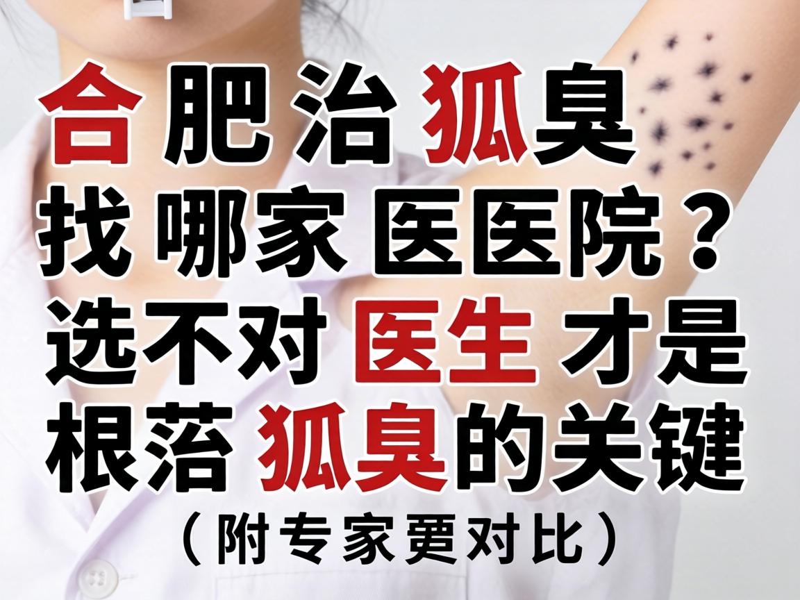 合肥治狐臭找哪家医院？选对医生才是根治狐臭的关键（附专家对比）