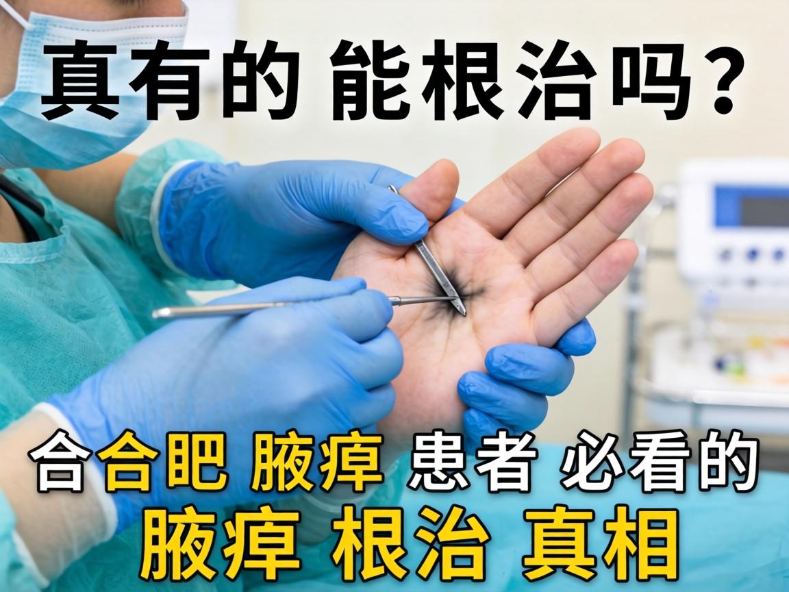 腋臭手术真的能根治吗？合肥腋臭患者必看的腋臭根治真相