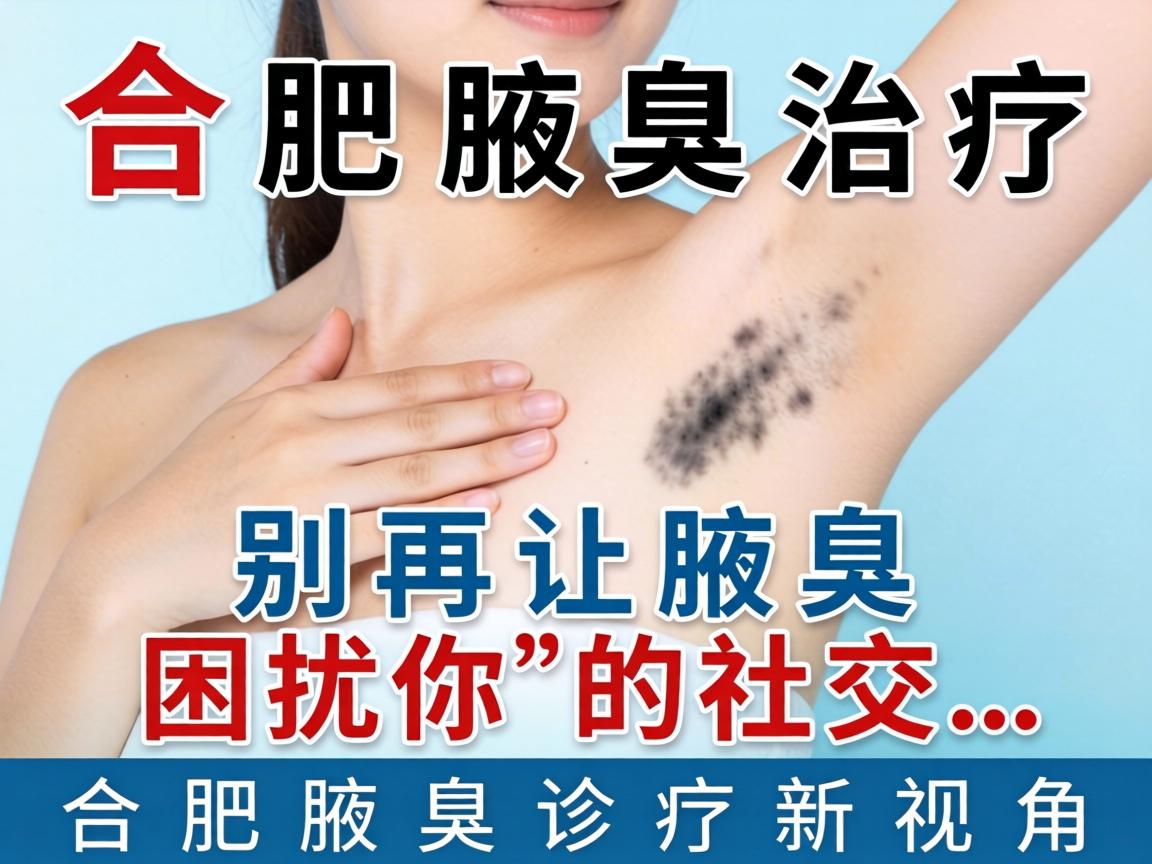 合肥腋臭治疗，别再让腋臭困扰你的社交，合肥腋臭诊疗新视角